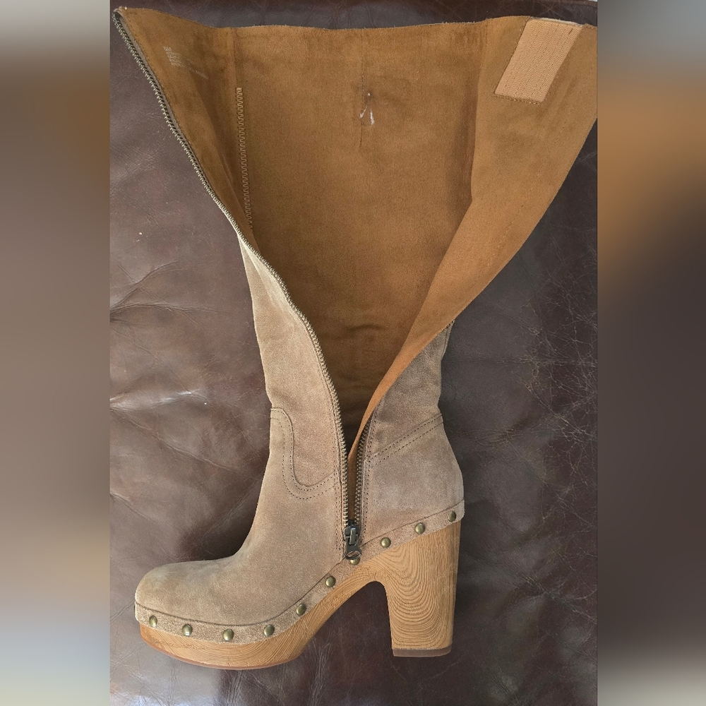 Kork Ease knee High Platform Heel Boots Size 6. EUC - Picture 8 of 10